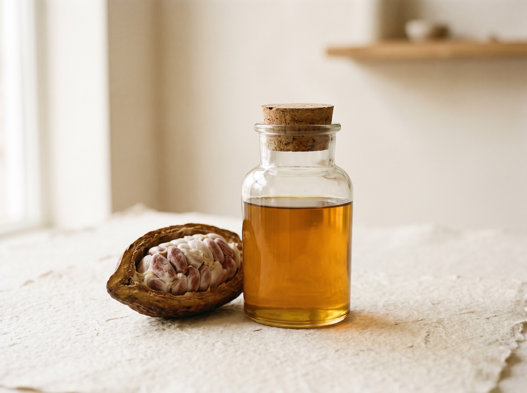 Cocoa Butter Equivalent — editorial still life