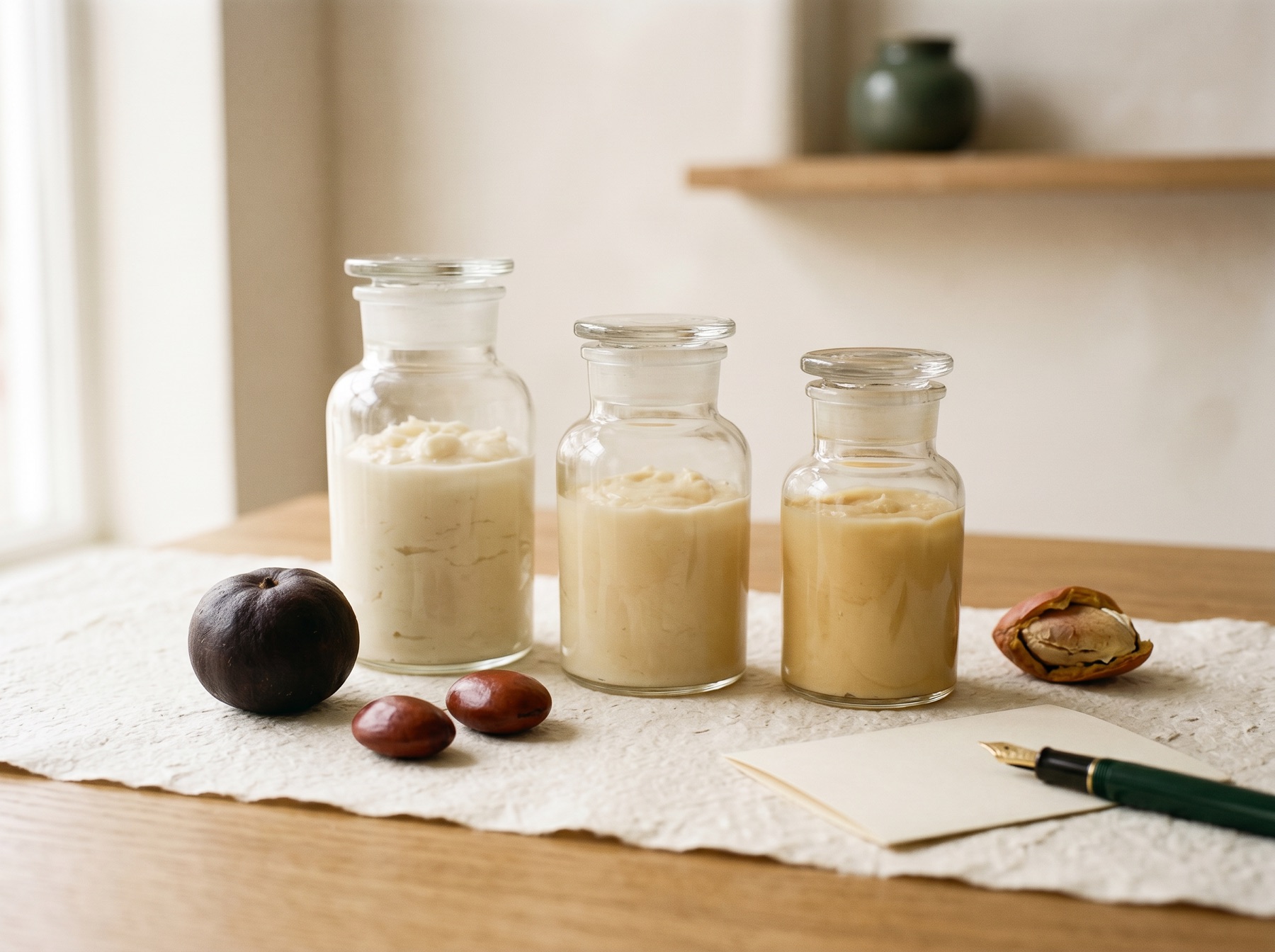 Custom CBE Blends — editorial still life